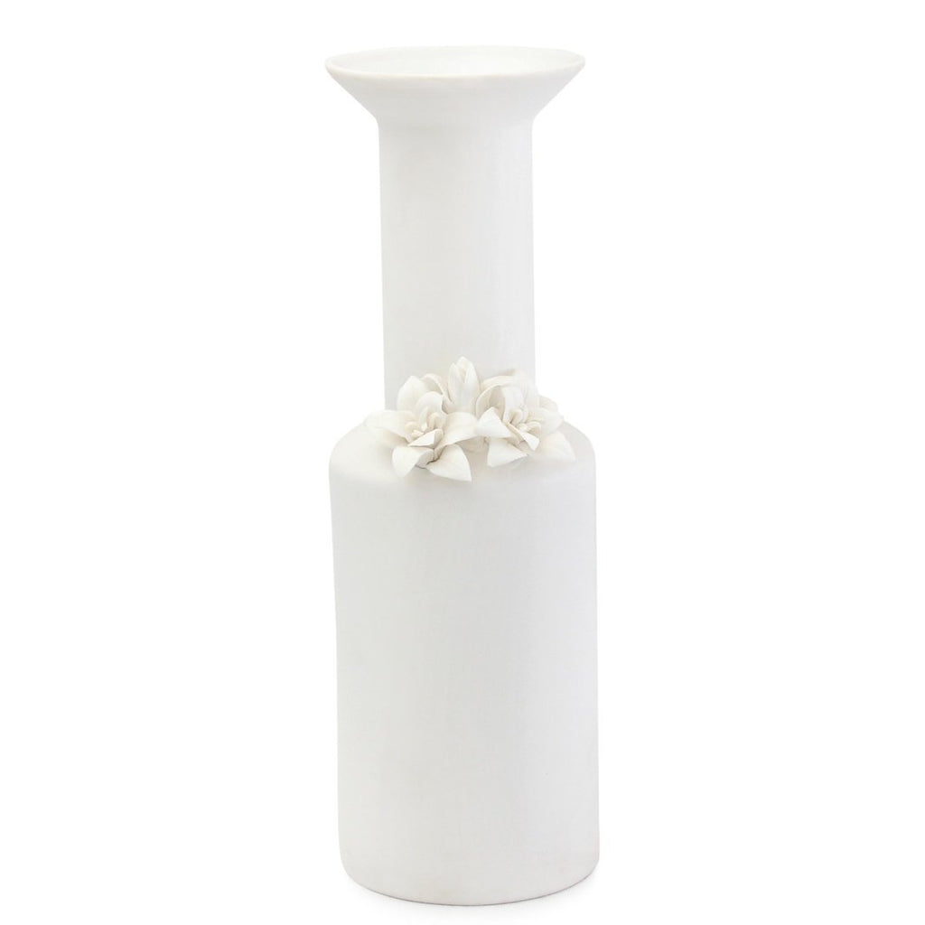 White Flower Vases